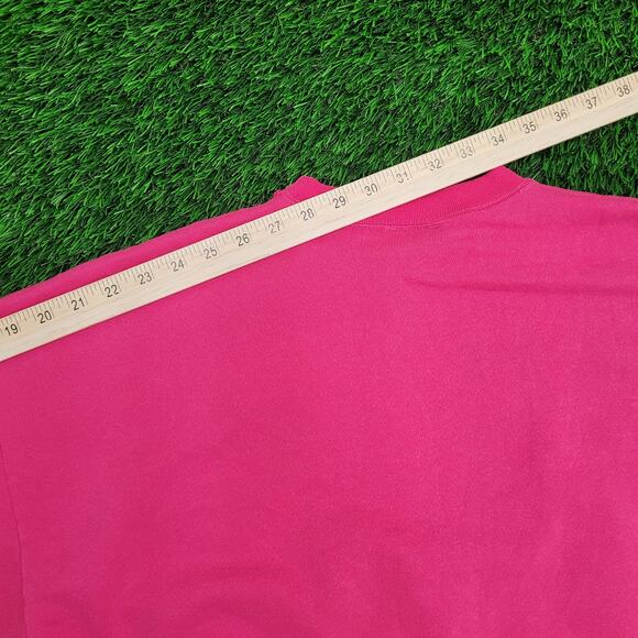 Vintage 90s Blank Sweatshirt Womens Small 21x26 Black Pink - Picture 3 of 14